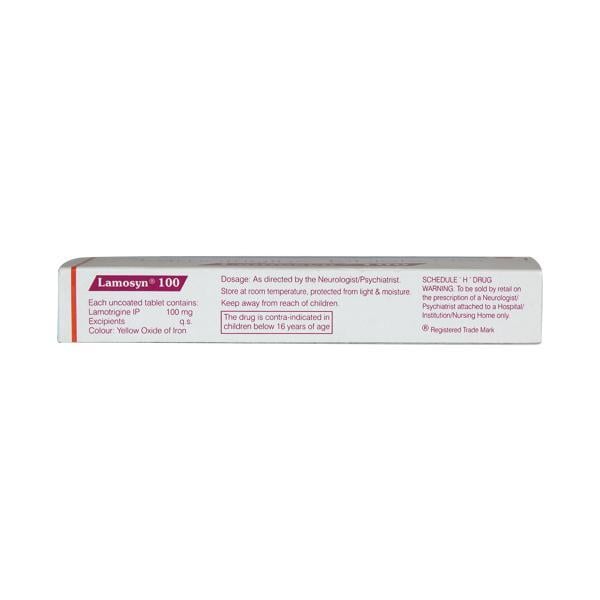 Lamosyn 100mg Tablet 10'S