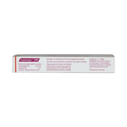 Lamosyn 100mg Tablet 10'S