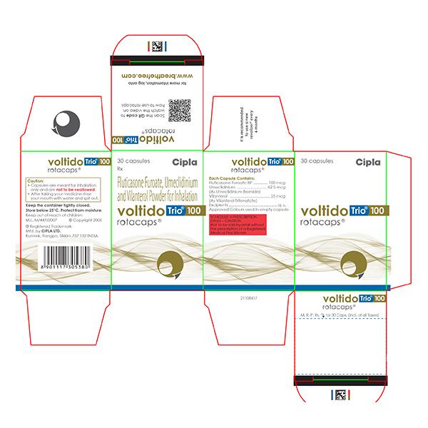 VOLTIDO TRIO 100 Rotacap 30's