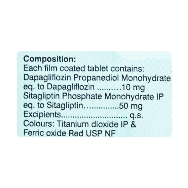 LUPISIT D 50/10 Tablet 10's
