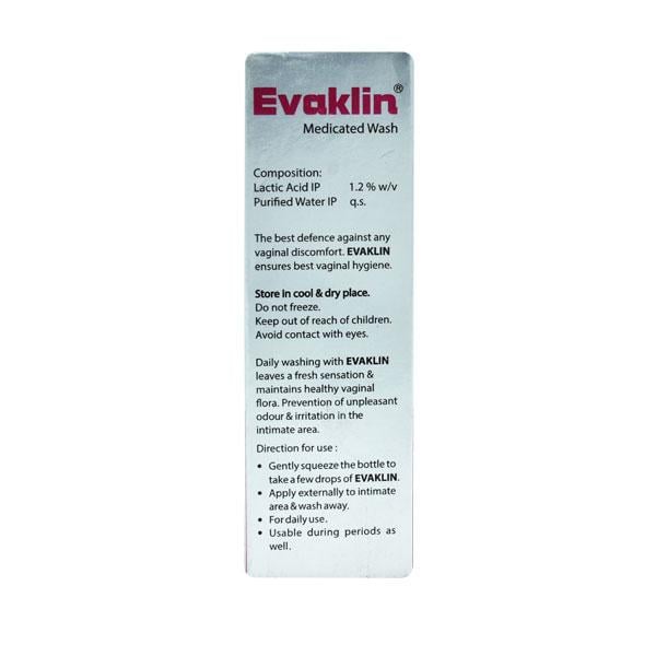 Evaklin Medicated Wash 100ml