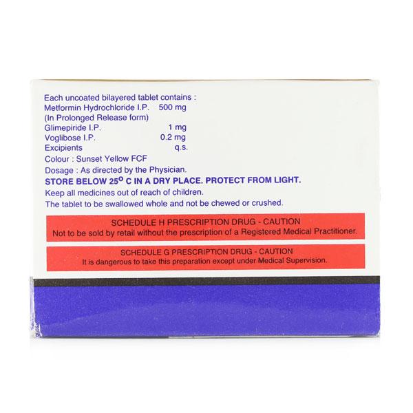 Trimetride 1mg Tablet 10'S