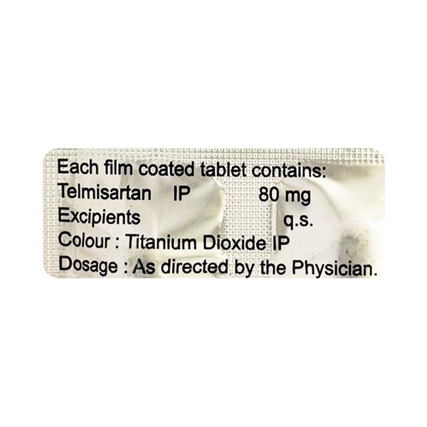 Telzox 80mg Tablet 10'S