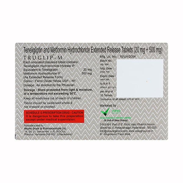 TRUGLIP M Tablet 10's