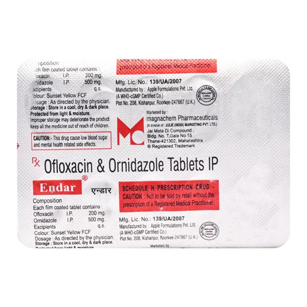 ENDAR Tablet 10's