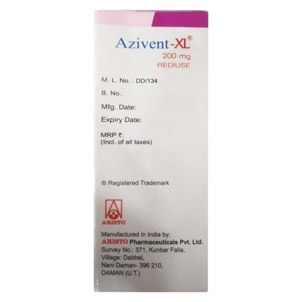 AZIVENT XL 200 MG REDIUSE Oral Suspension 30ml