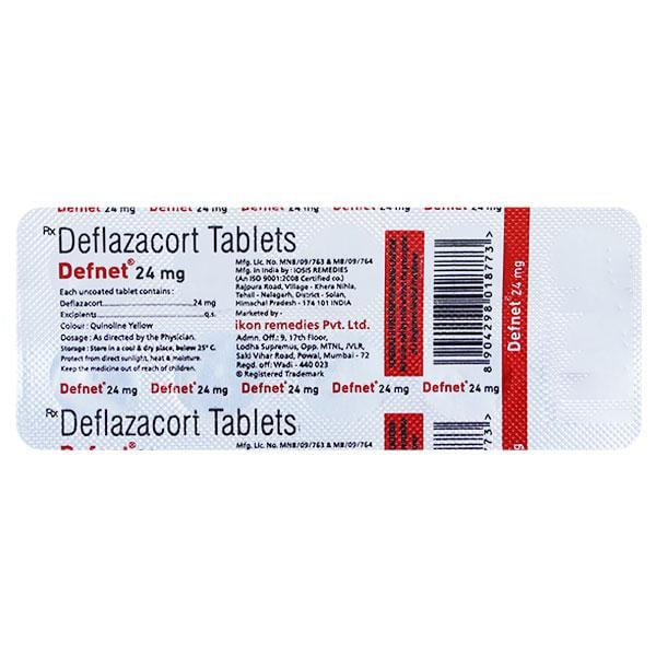 DEFNET 24mg Tablet 10's
