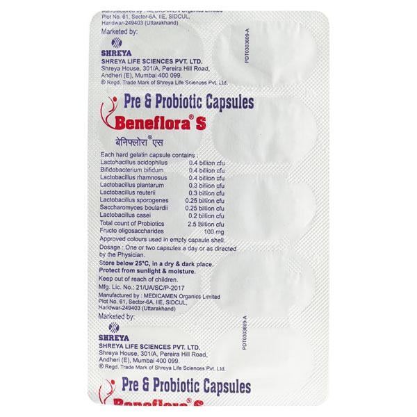 Beneflora S Capsule 10'S