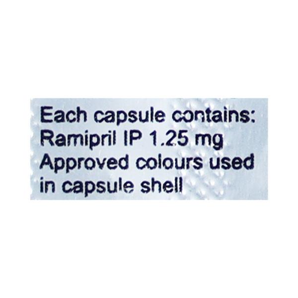Ramcor 1.25mg Capsule 10'S