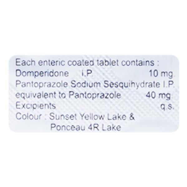 Panido D 10/40mg Tablet 10'S