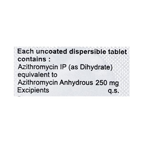 Azithral DT 250mg Tablet 5'S