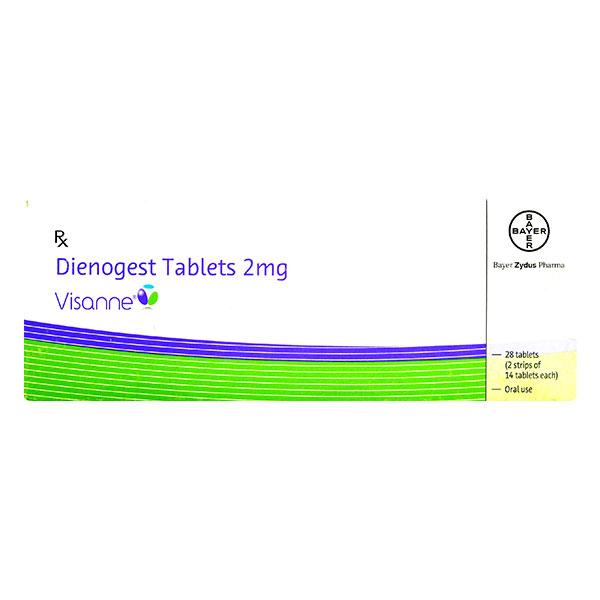 Visanne 2mg Tablet 28'S