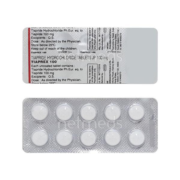 Tiaprex 100mg Tablet 10'S
