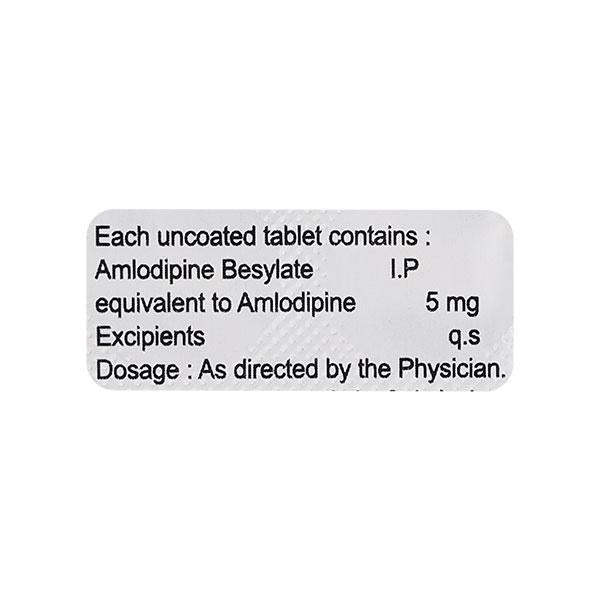 AMLONORM 5mg Tablet 10's