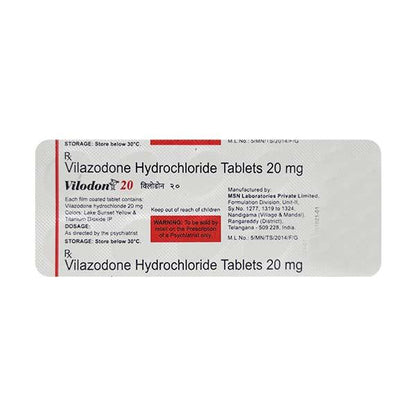 Vilodon 20mg Tablet 10'S