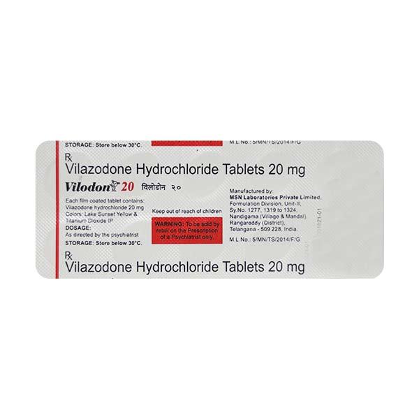 Vilodon 20mg Tablet 10'S