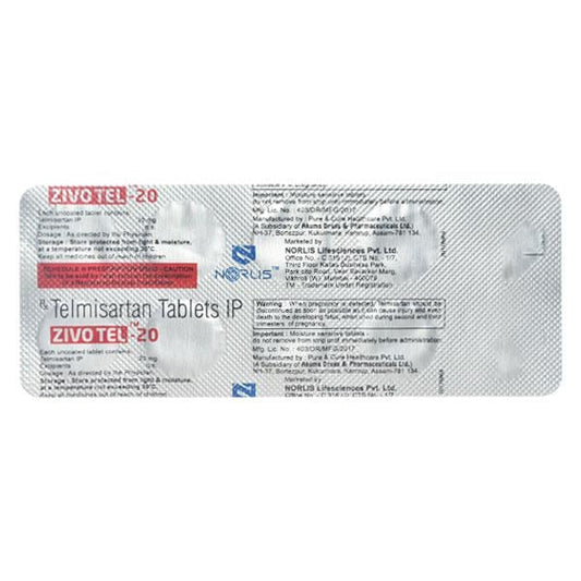 ZIVOTEL 20 Tablet 10's