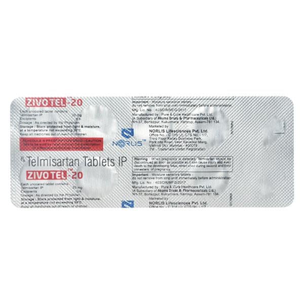 ZIVOTEL 20 Tablet 10's