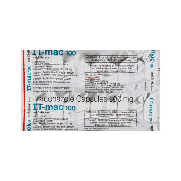 IT Mac 100mg Capsule 10'S