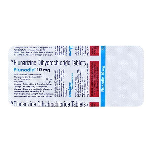 FLUNADIN 10mg Tablet 10's