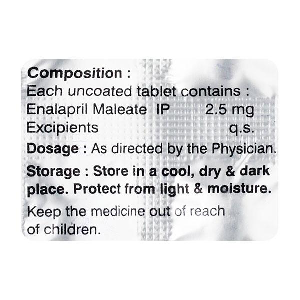 ENALATAB 2.5 Tablet 10's