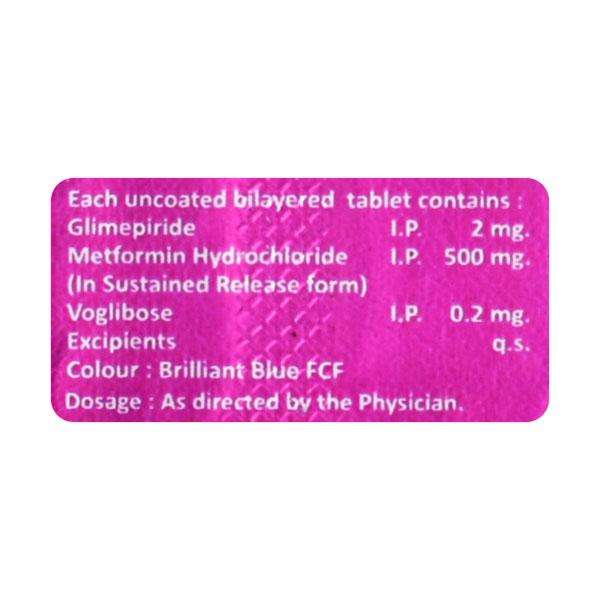 XADOMET VG 2 Tablet 10's