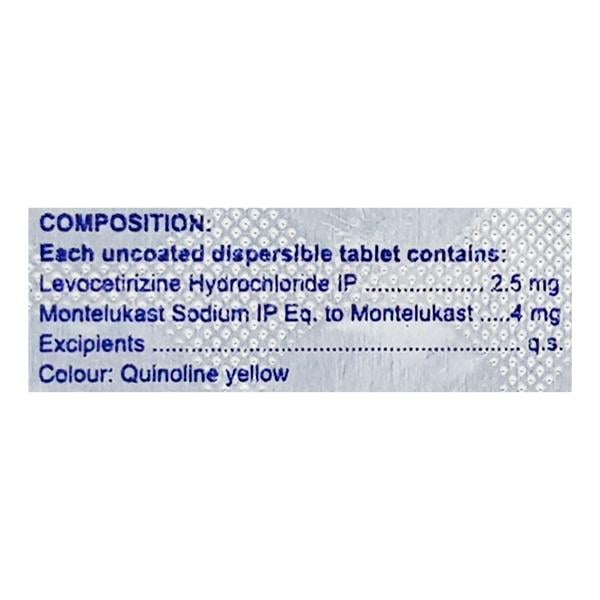 Xyzal M Kid DT Tablet 10'S