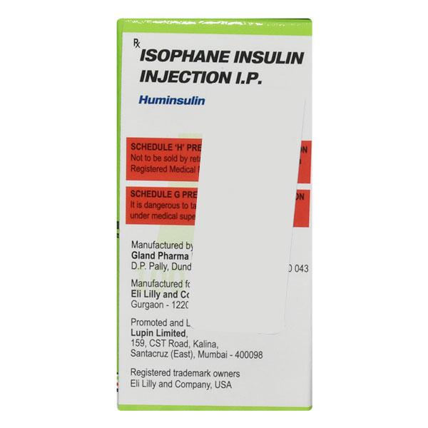 Huminsulin N 100IU Injection 1X10ml