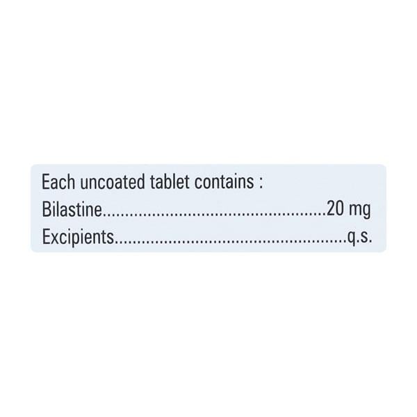 BILLACARE 20 Tablet 10's