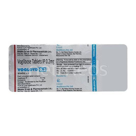 Vogloyd 0.2mg Tablet 10'S