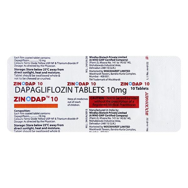 ZINODAP 10 Tablet 10's