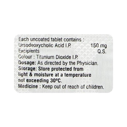 Ursocad 150mg Tablet 10'S
