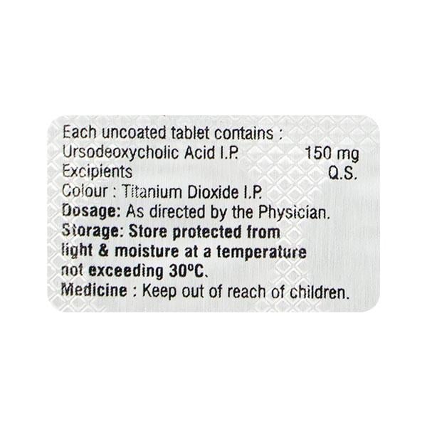 Ursocad 150mg Tablet 10'S