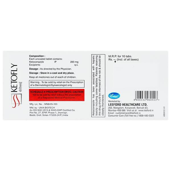 KETOFLY Tablet 10's