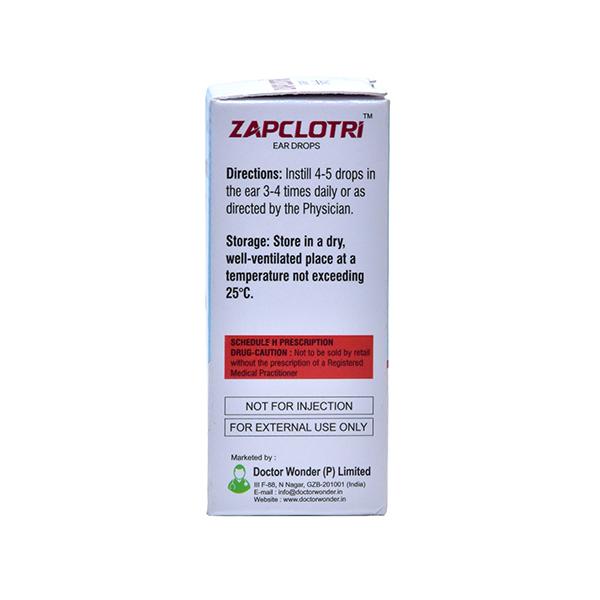 ZAPCLOTRI Ear Drops 10ml