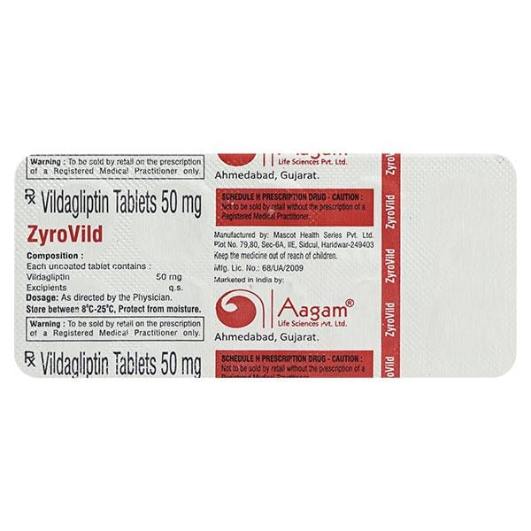 ZYROVILD 50 Tablet 10's