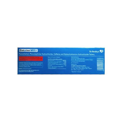 CETZINE COLD Tablet 10's