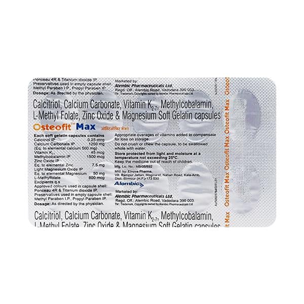 Osteofit Max Capsule 10'S