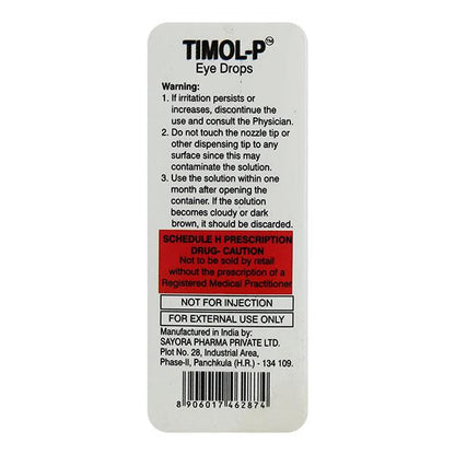 TIMOL P Eye Drops 5ml