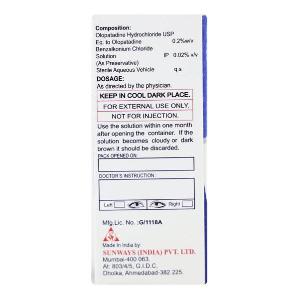 Olotop DS Eye Drops 5ml