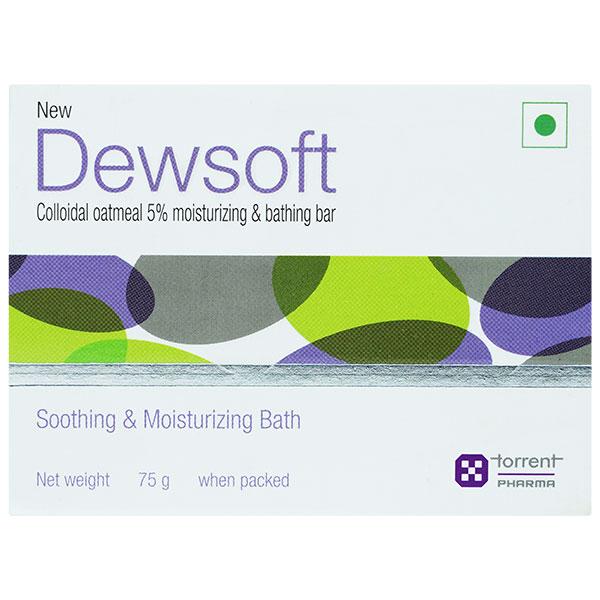 NEW Dewsoft Bathing Bar 75gm