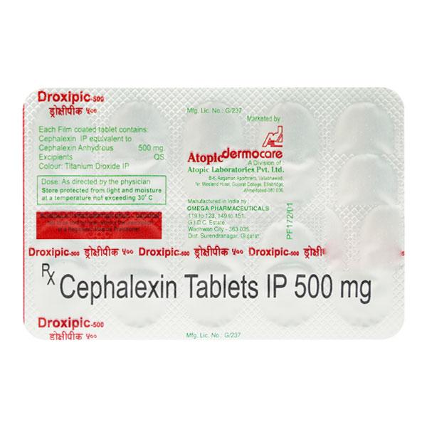 DROXIPIC 500mg Tablet 10's