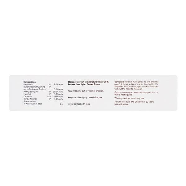 PREGABANYL Gel 30gm