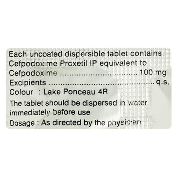 Opox DT 100mg Tablet 10'S