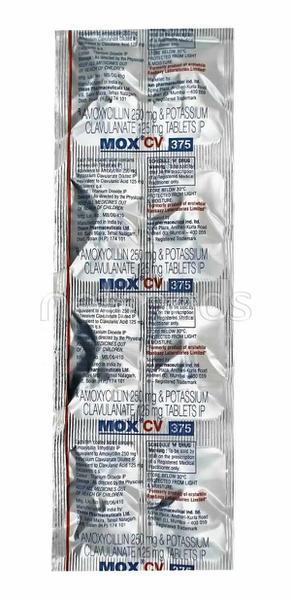 MOX CV 375mg Tablet 10'S