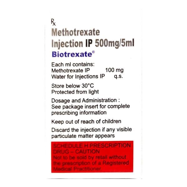 Biotrexate 500mg Injection 5ml