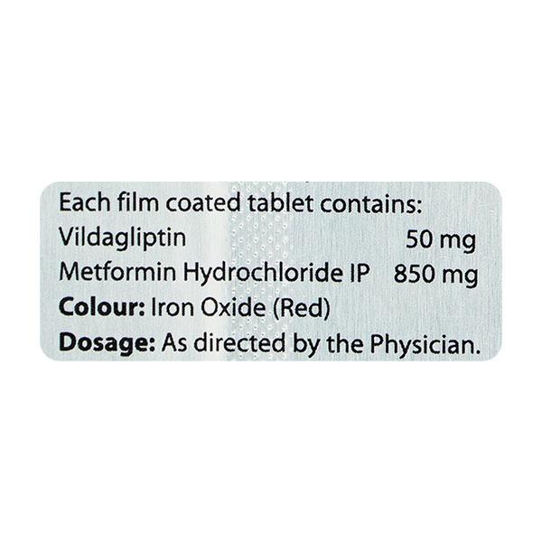 VILACT M 850mg Tablet 10's