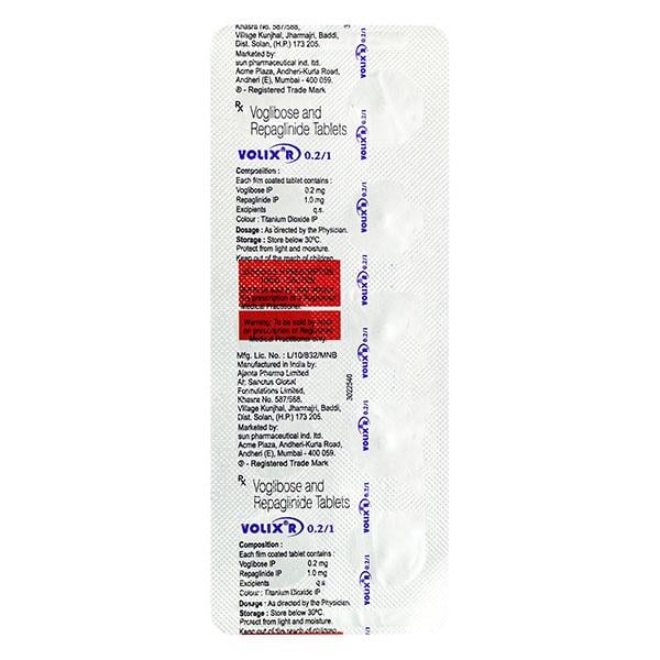 VOLIX R 0.2/1 Tablet 10's