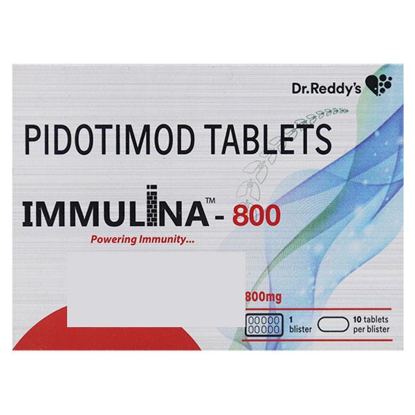 Immulina 800mg Tablet 10'S