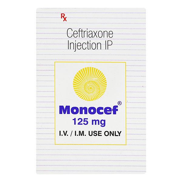 Monocef 125mg Injection 1's